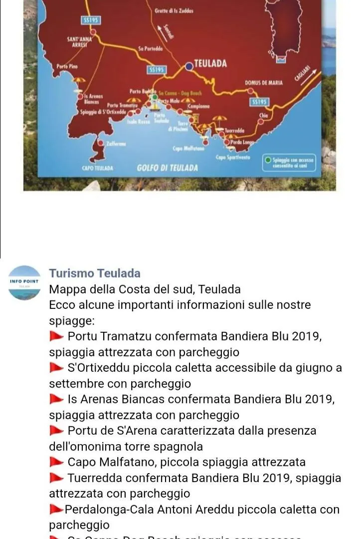 Casa Regina Margherita Villa Teulada Casa vacanze